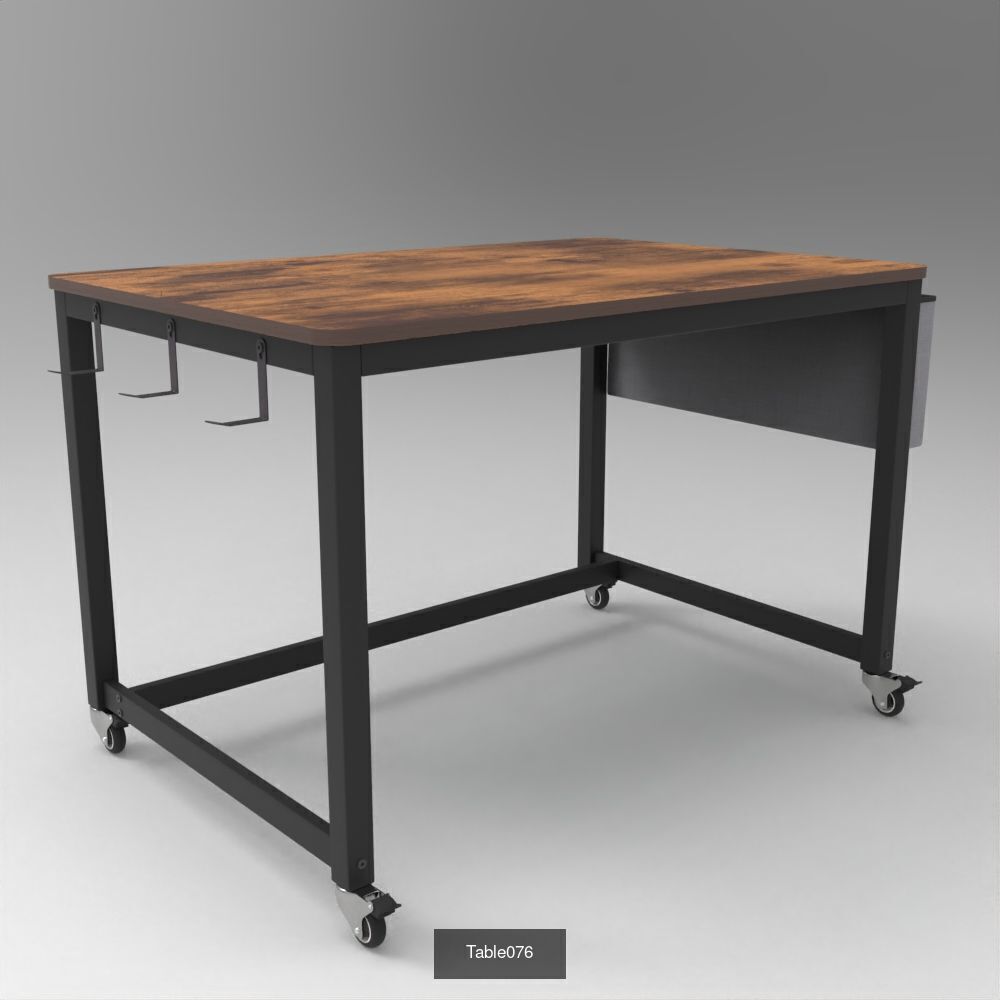 100X High Quality 3D Table Models for Architecture Interior 3D Model Collection_77