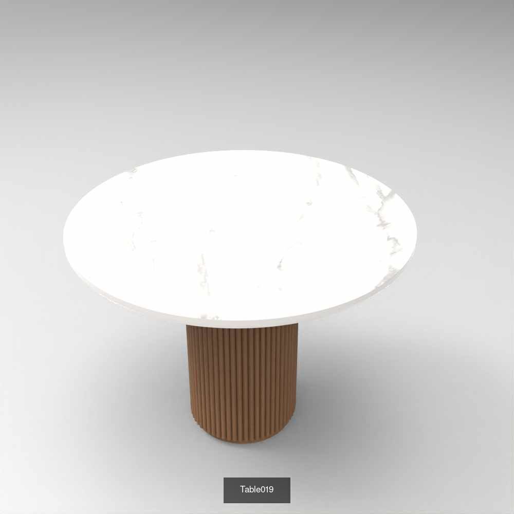 100X High Quality 3D Table Models for Architecture Interior 3D Model Collection_31