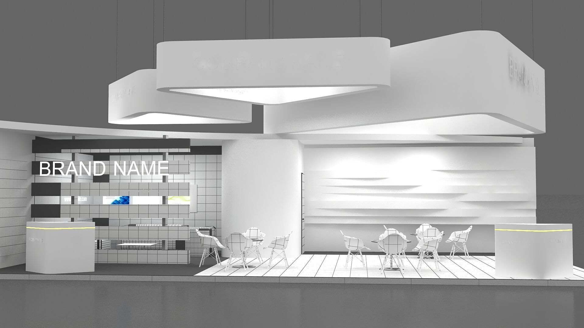 Exhibition 3D 3D model_10