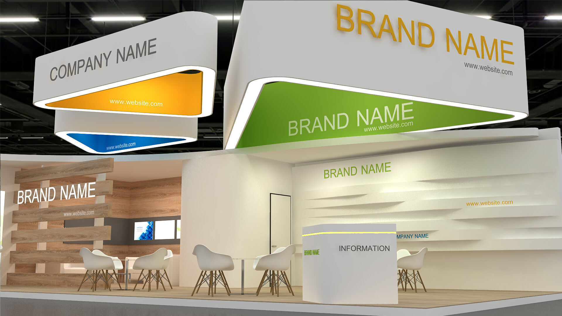 Exhibition 3D 3D model_4