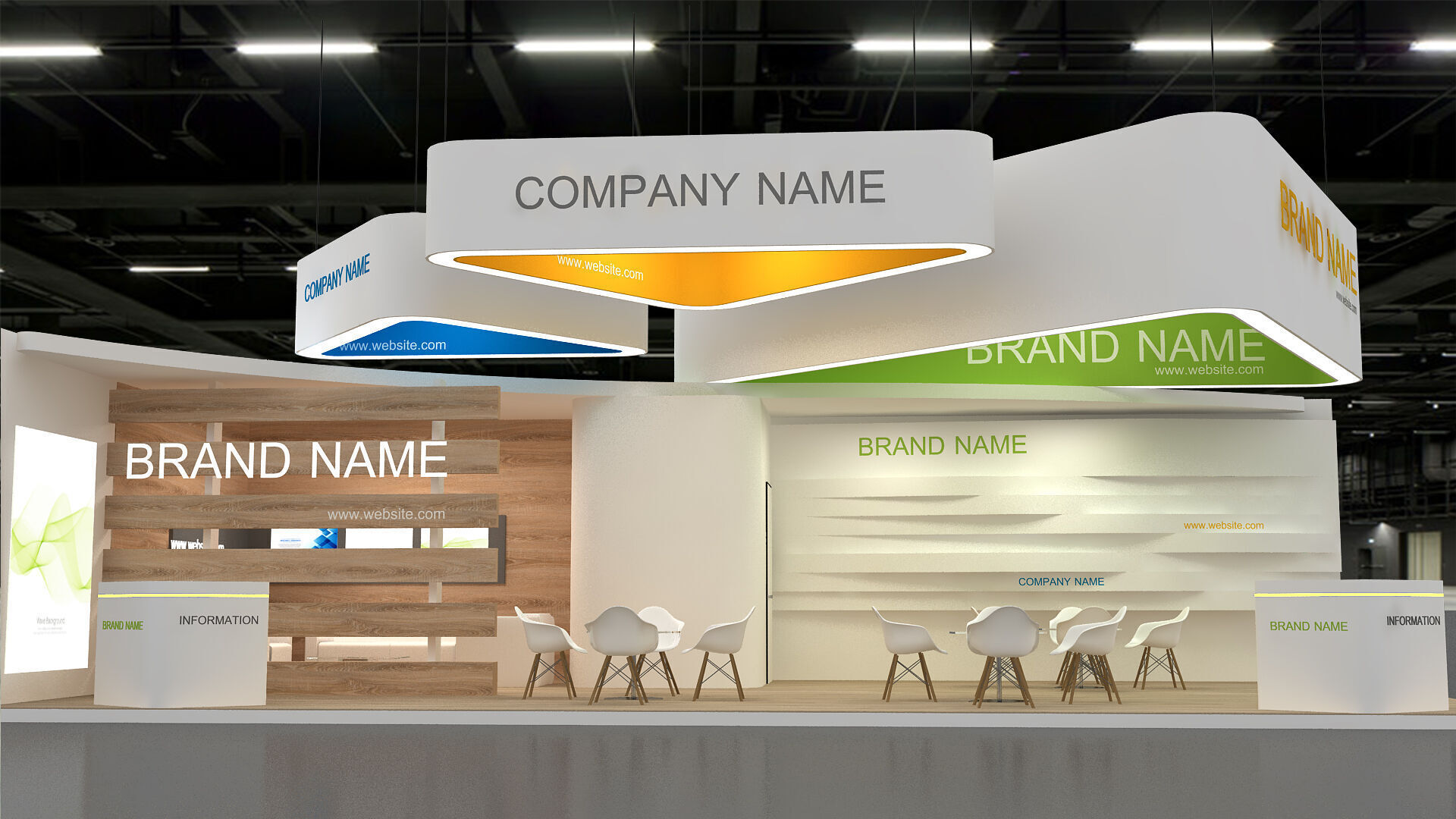 Exhibition 3D 3D model_2