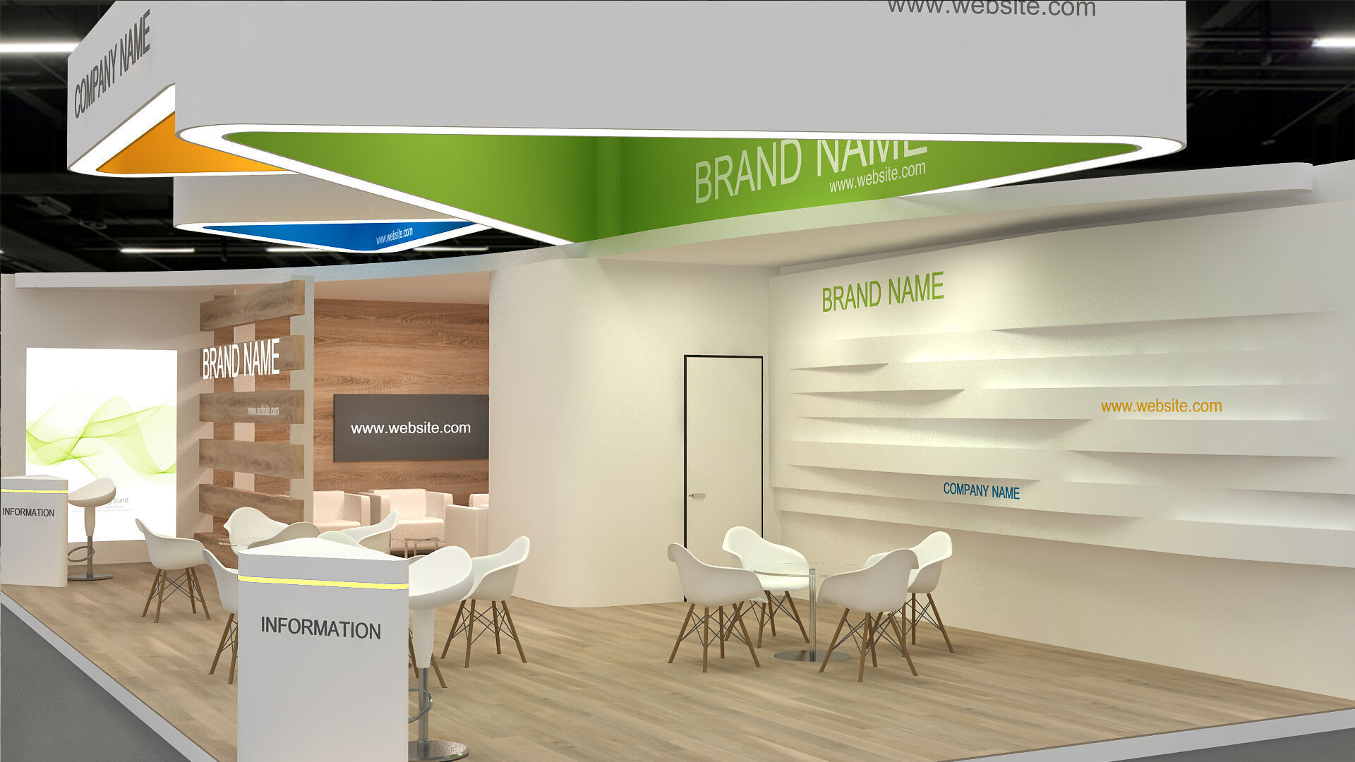 Exhibition 3D 3D model_5