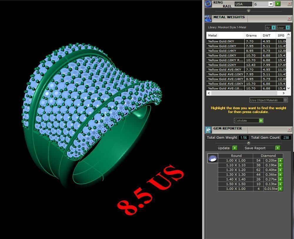 Top Trending Men Ring Designs 6MR020 3D print model_1