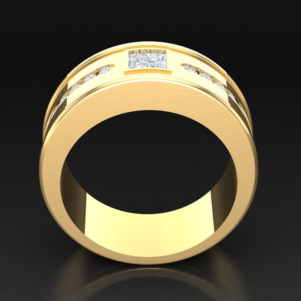 Top Trending Men Ring Designs 6MR019 3D print model_5