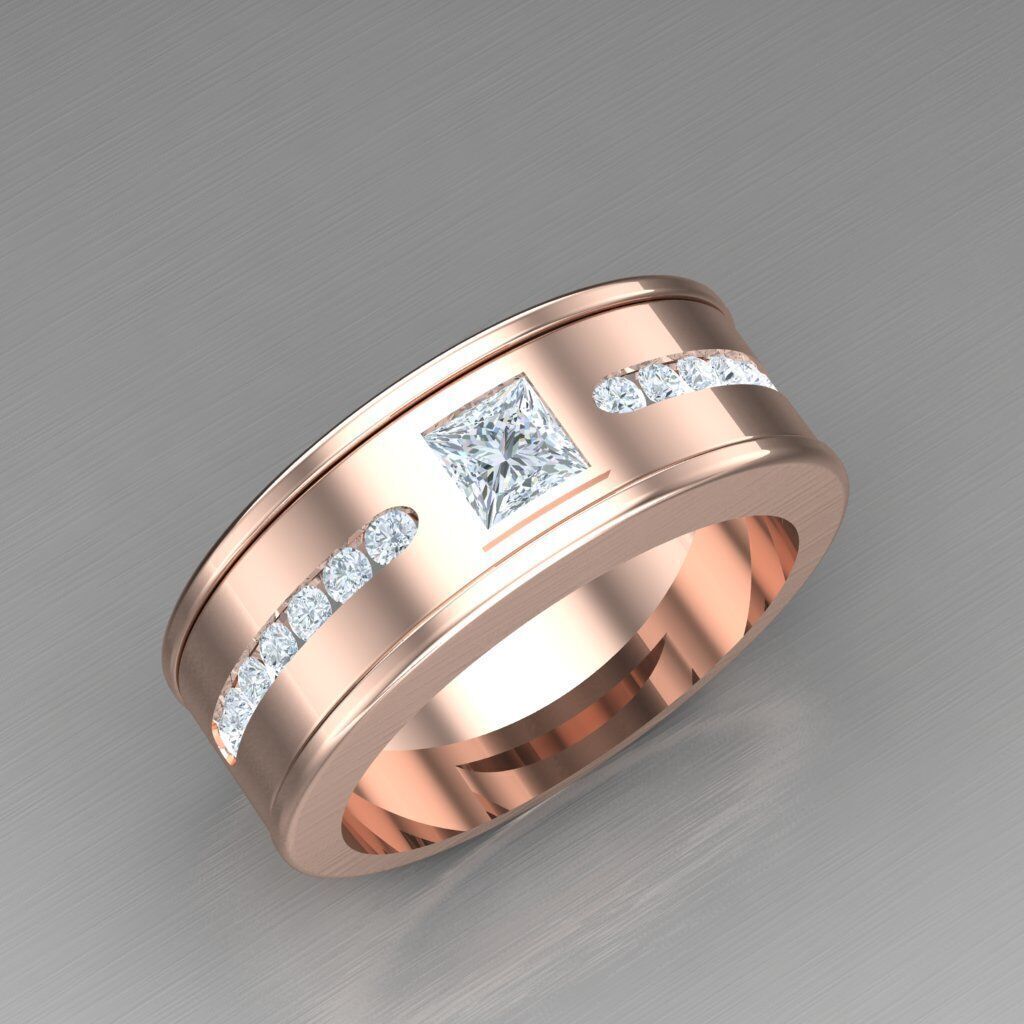 Top Trending Men Ring Designs 6MR019 3D print model_10