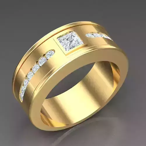 Top Trending Men Ring Designs 6MR019 3D print model