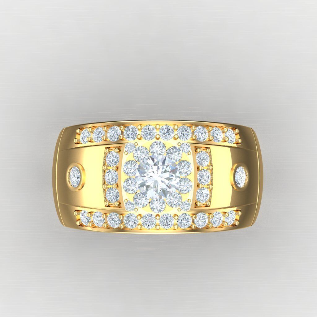 Top Trending Men Ring Designs 6MR018 3D print model_9