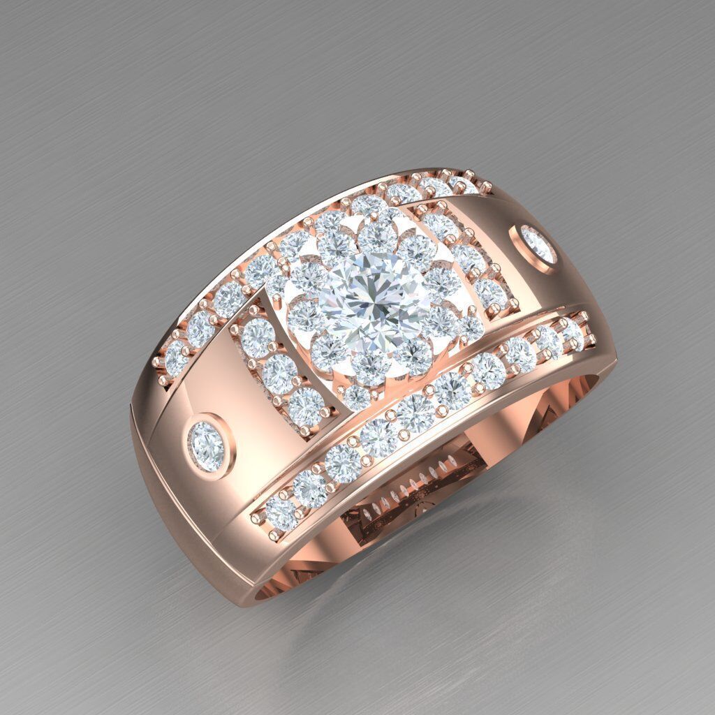 Top Trending Men Ring Designs 6MR018 3D print model_10