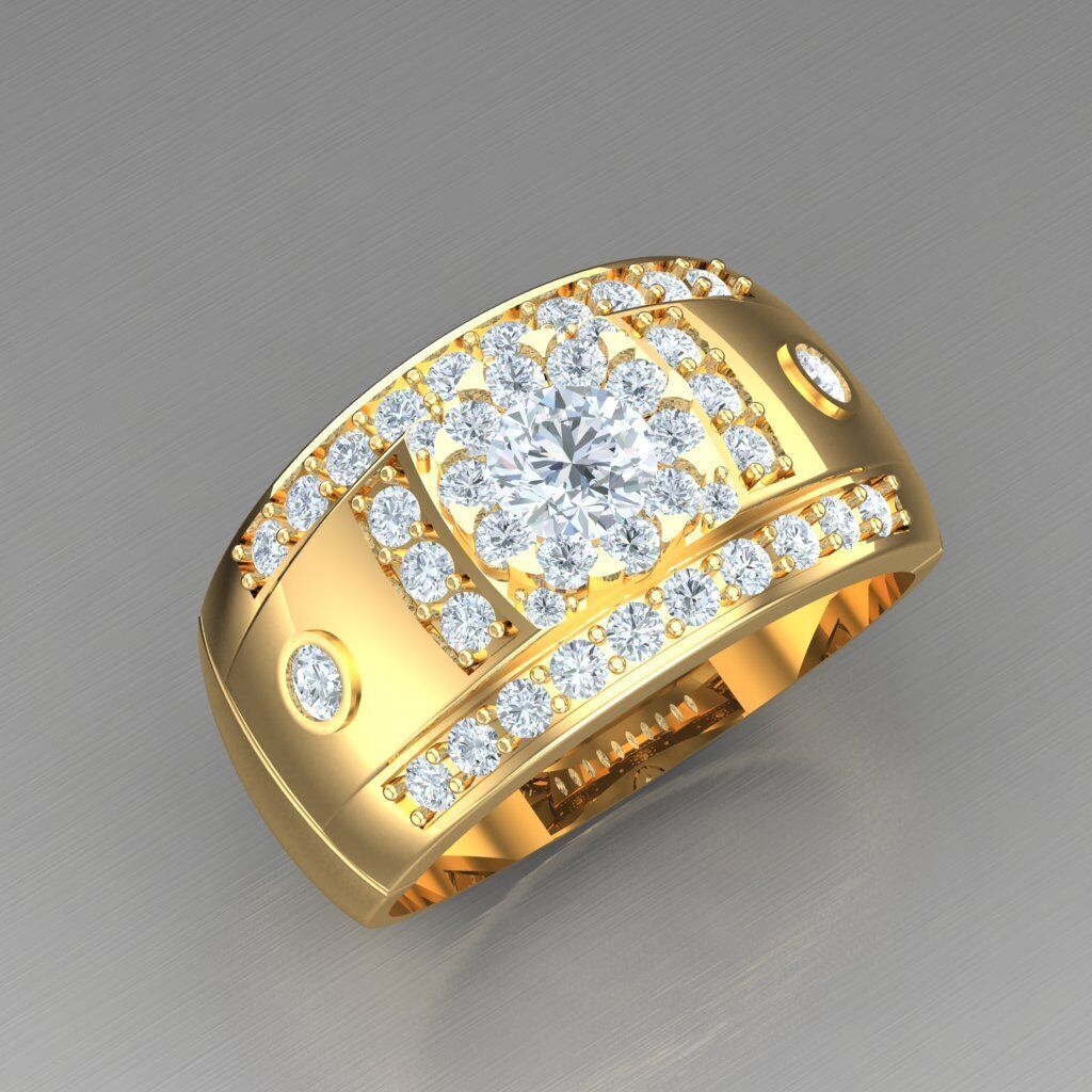 Top Trending Men Ring Designs 6MR018 3D print model_11