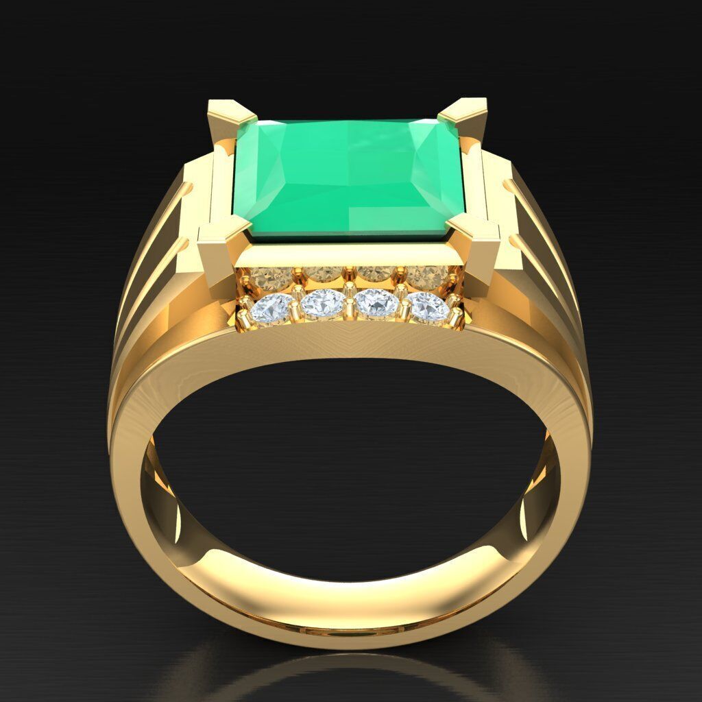 Top Trending Men Ring Designs 6MR017 3D print model_5