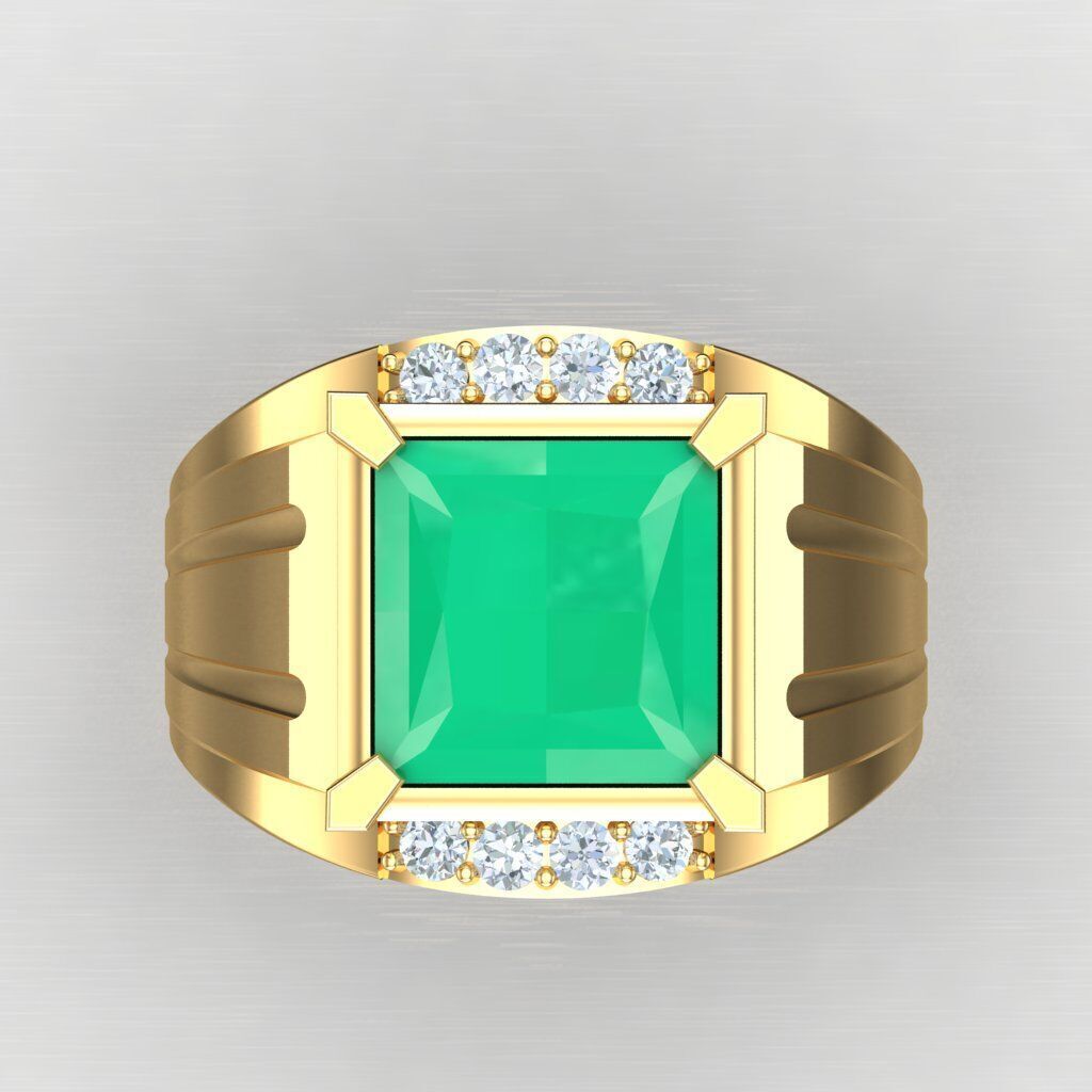 Top Trending Men Ring Designs 6MR017 3D print model_9