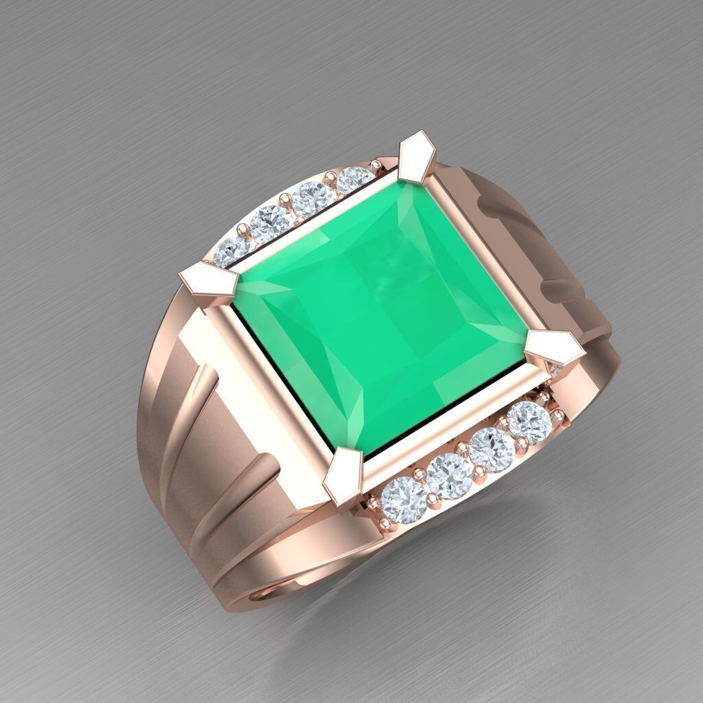 Top Trending Men Ring Designs 6MR017 3D print model_10