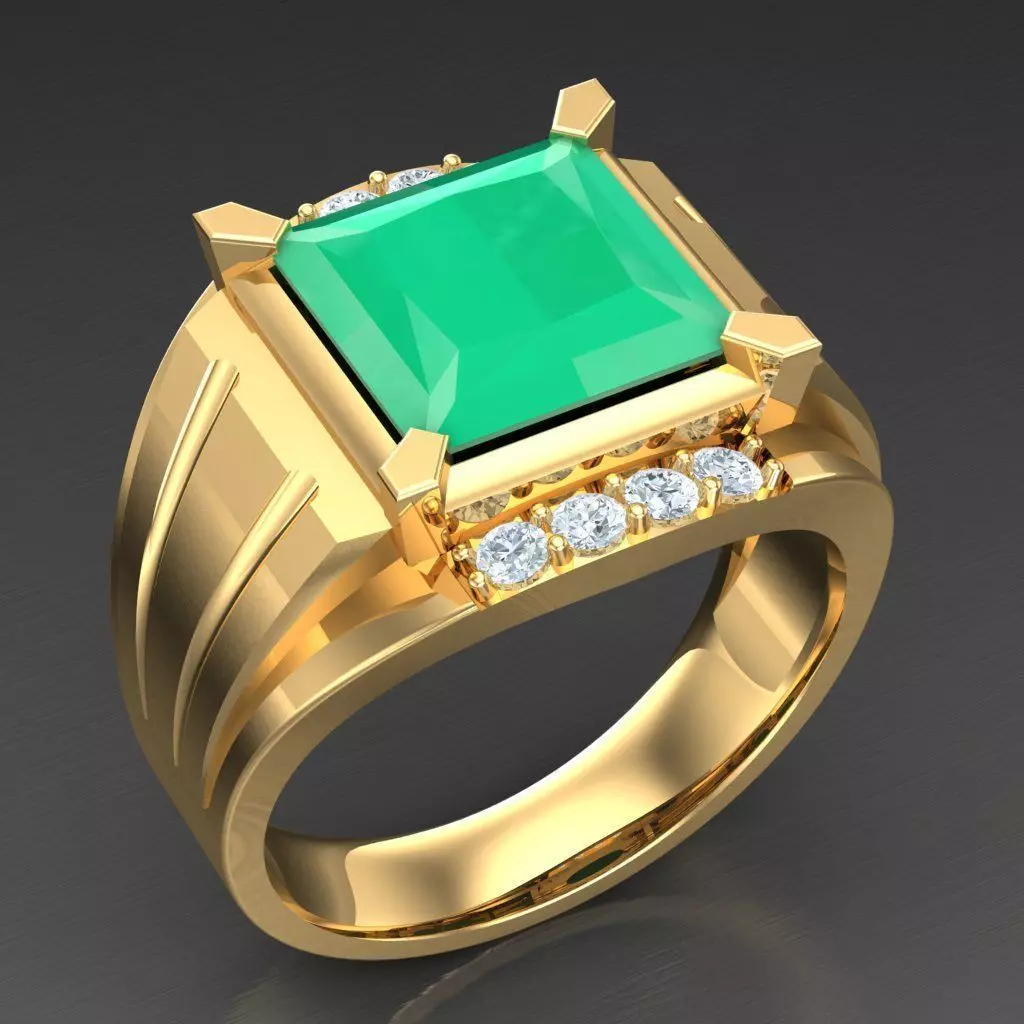 Top Trending Men Ring Designs 6MR017 3D print model_0