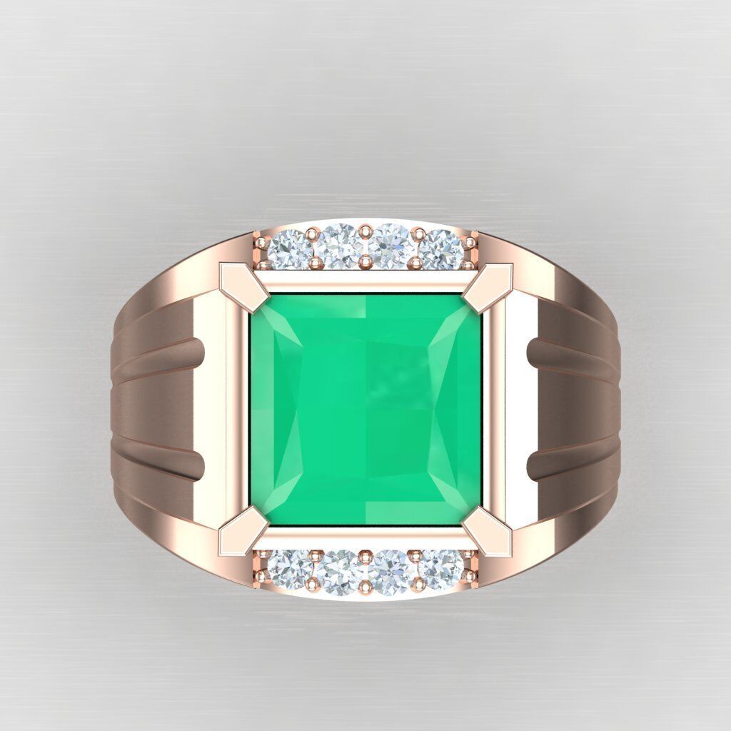 Top Trending Men Ring Designs 6MR017 3D print model_8