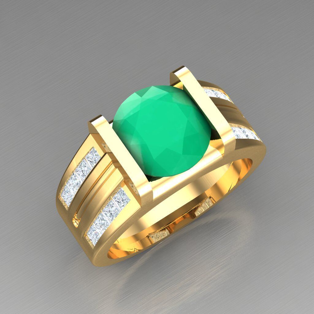 Top Trending Men Ring Designs 6MR016 3D print model_11