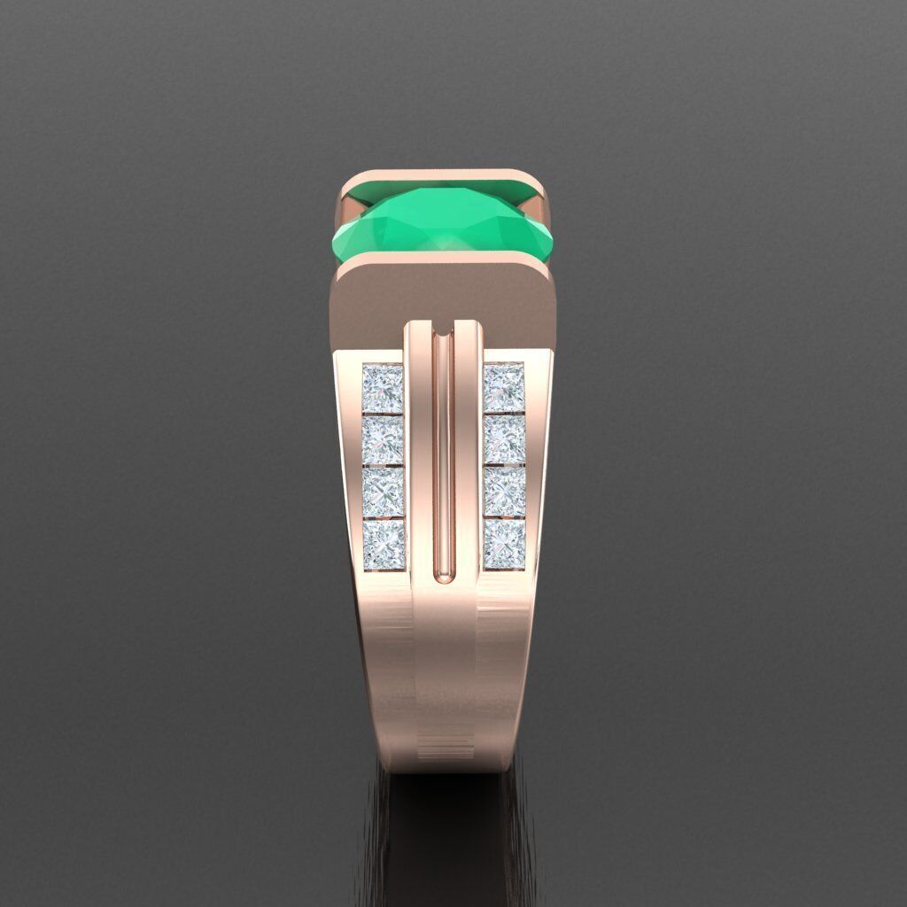 Top Trending Men Ring Designs 6MR016 3D print model_12