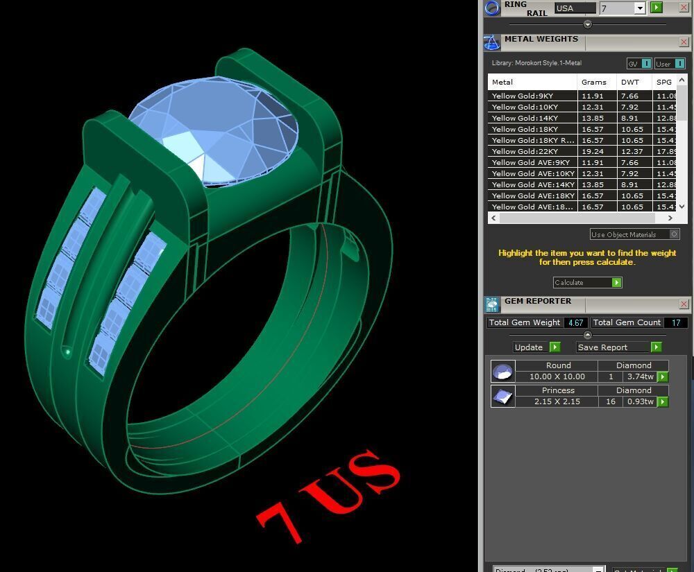 Top Trending Men Ring Designs 6MR016 3D print model_1