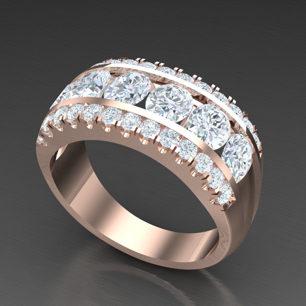 Top Trending Men Ring Designs 6MR015 3D print model_6