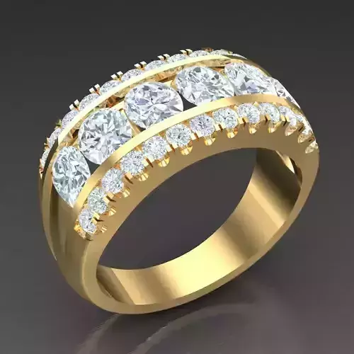 Top Trending Men Ring Designs 6MR015 3D print model