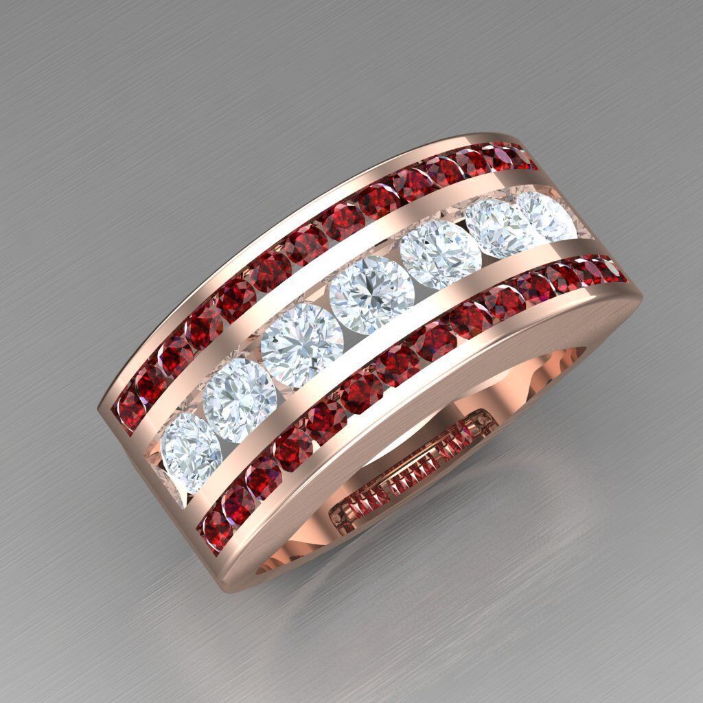 Top Trending Men Ring Designs 6MR014 3D print model_19