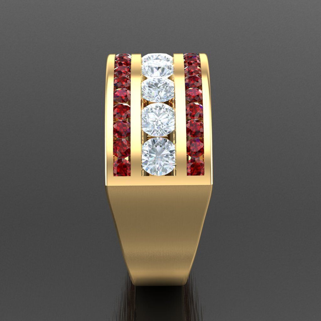 Top Trending Men Ring Designs 6MR014 3D print model_25