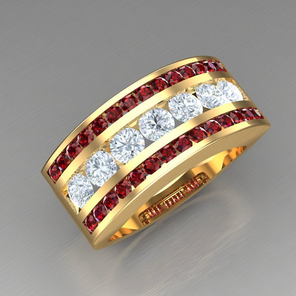 Top Trending Men Ring Designs 6MR014 3D print model_21