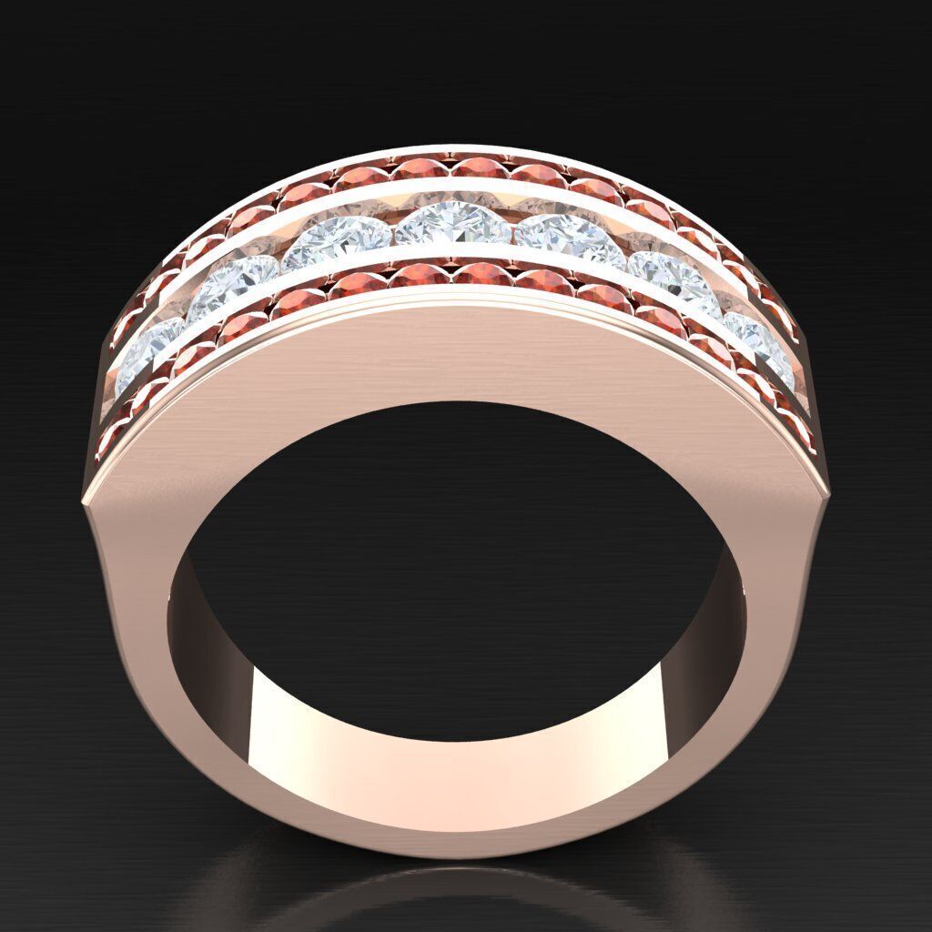Top Trending Men Ring Designs 6MR014 3D print model_7