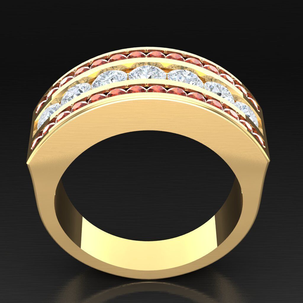 Top Trending Men Ring Designs 6MR014 3D print model_9