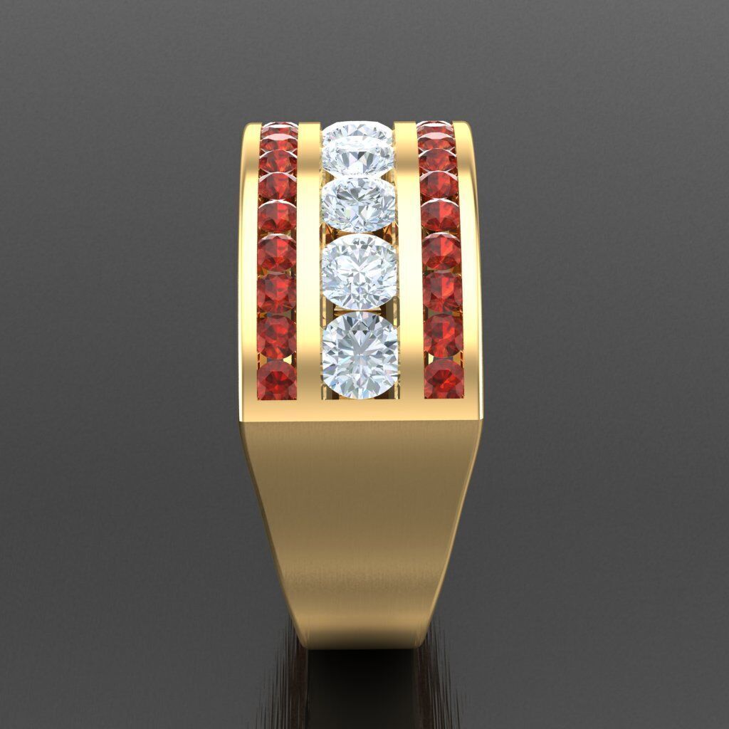 Top Trending Men Ring Designs 6MR014 3D print model_24