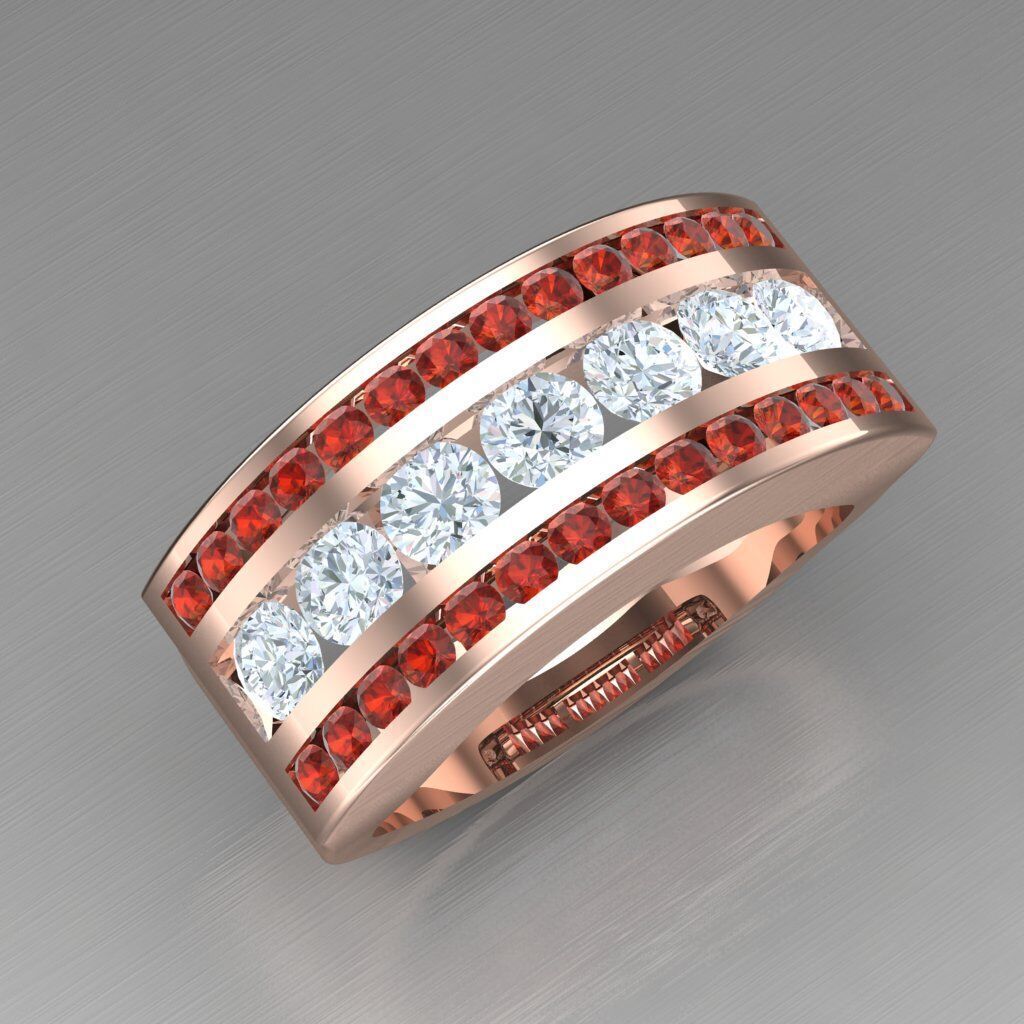 Top Trending Men Ring Designs 6MR014 3D print model_18