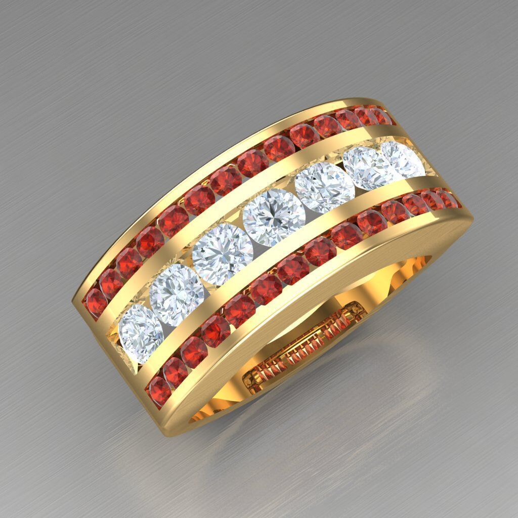 Top Trending Men Ring Designs 6MR014 3D print model_20