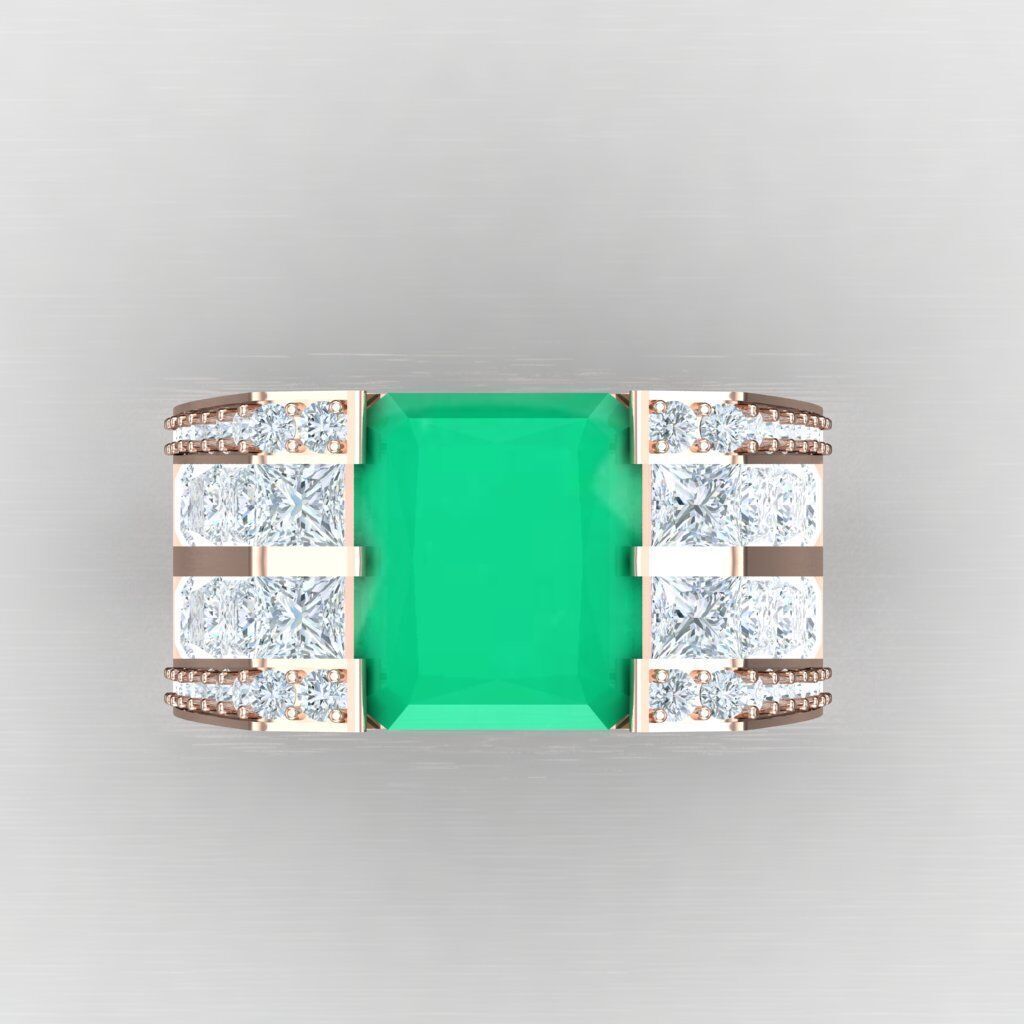 Top Trending Men Ring Designs 6MR013 3D print model_8