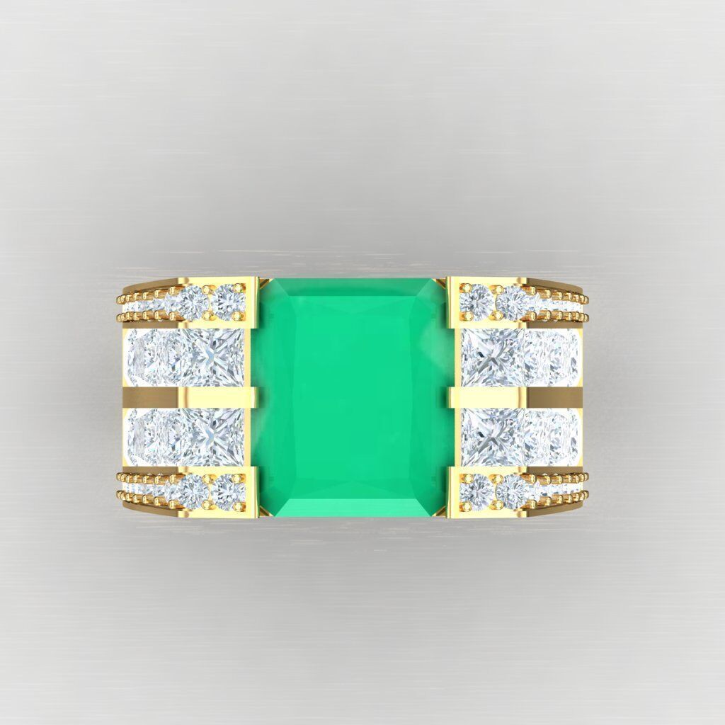 Top Trending Men Ring Designs 6MR013 3D print model_9