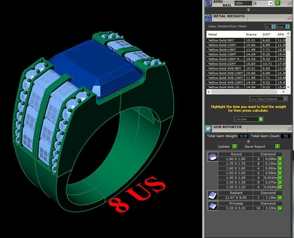 Top Trending Men Ring Designs 6MR013 3D print model_1