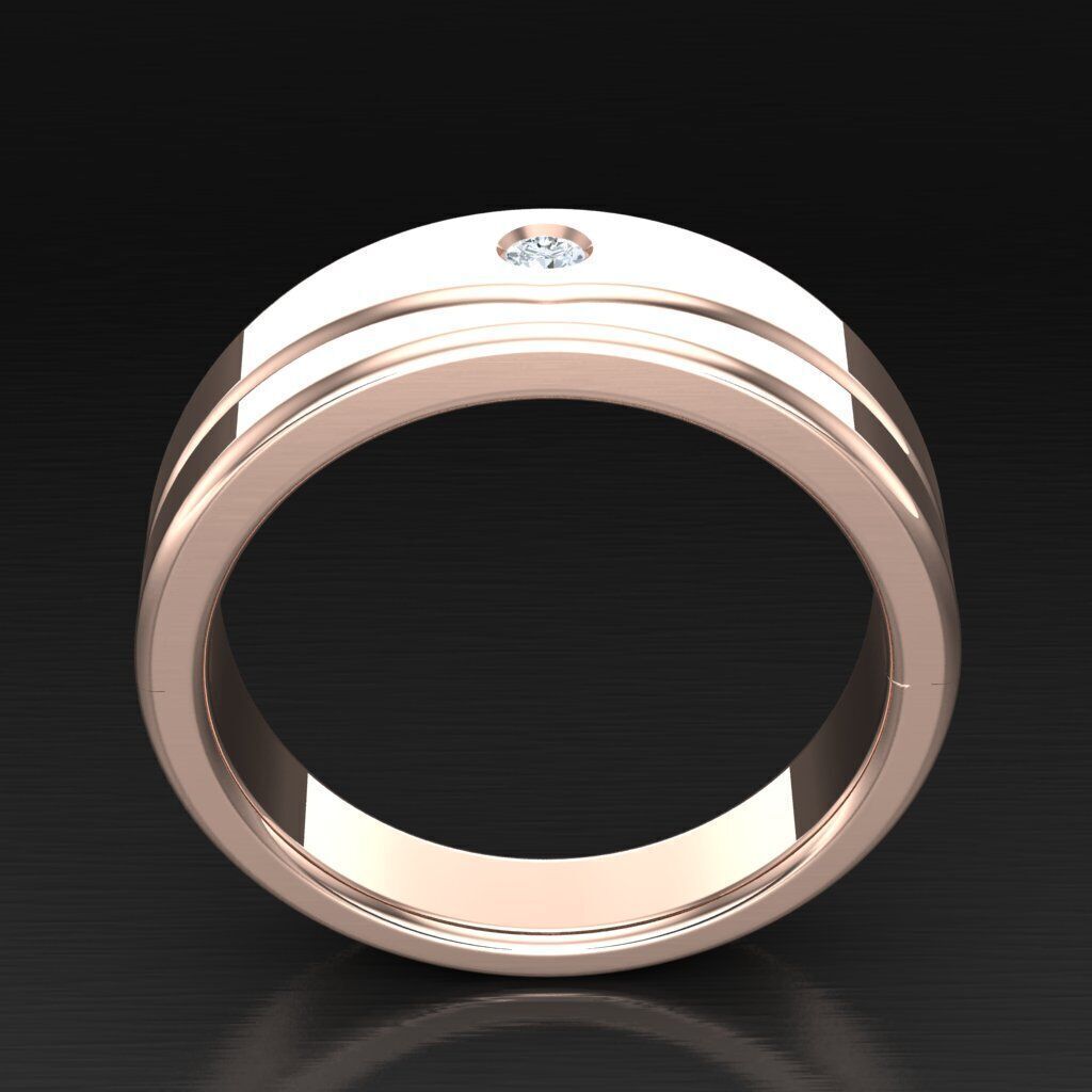 Top Trending Men Ring Designs 6MR012 3D print model_4