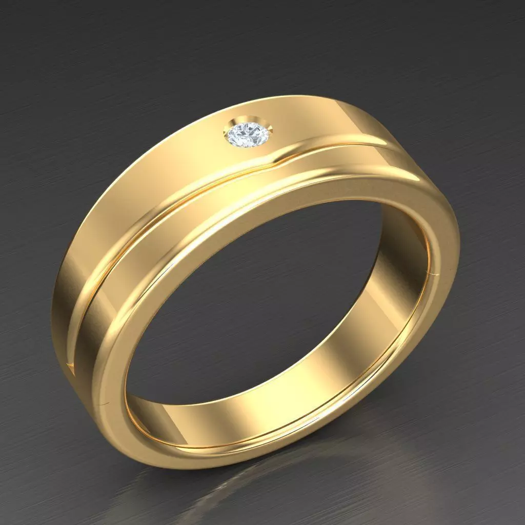 Top Trending Men Ring Designs 6MR012 3D print model_0