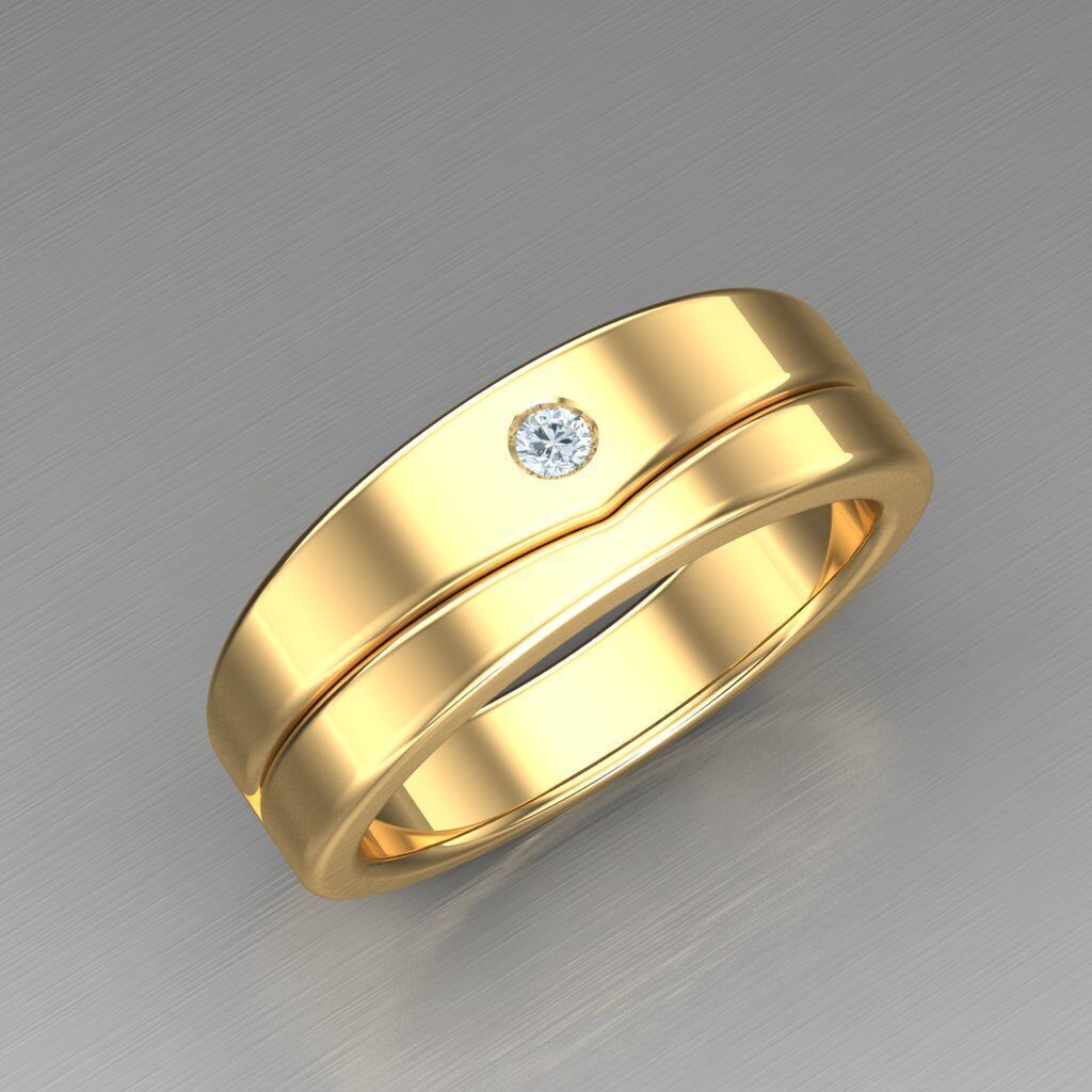 Top Trending Men Ring Designs 6MR012 3D print model_11