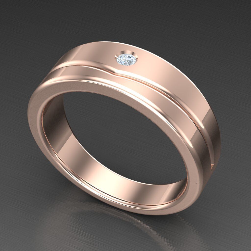 Top Trending Men Ring Designs 6MR012 3D print model_6