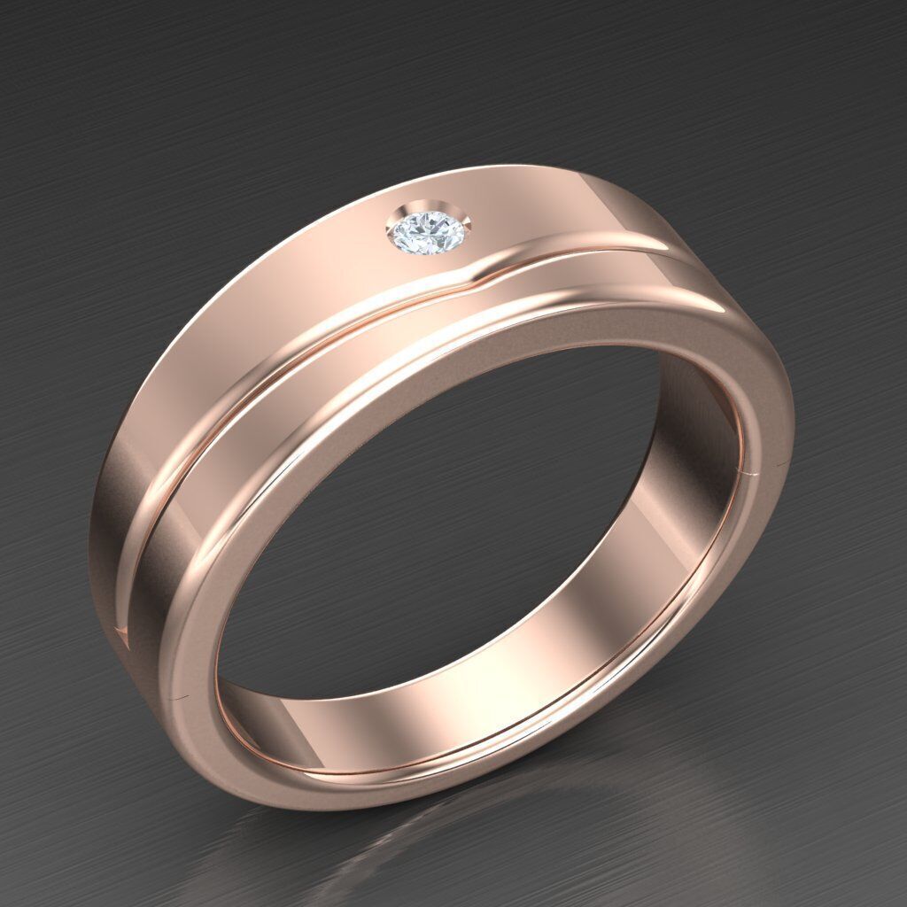 Top Trending Men Ring Designs 6MR012 3D print model_3