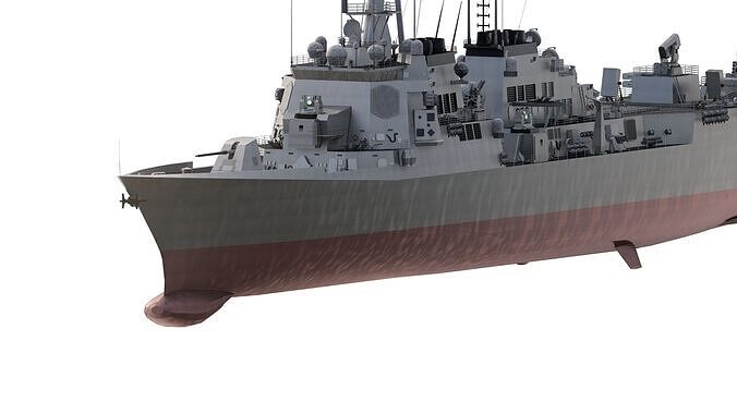 US NAVY DESTROYER 3D model