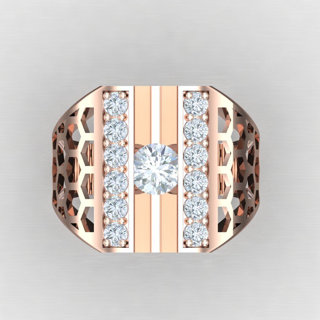 Top Trending Men Ring Designs 6MR010 3D print model_8