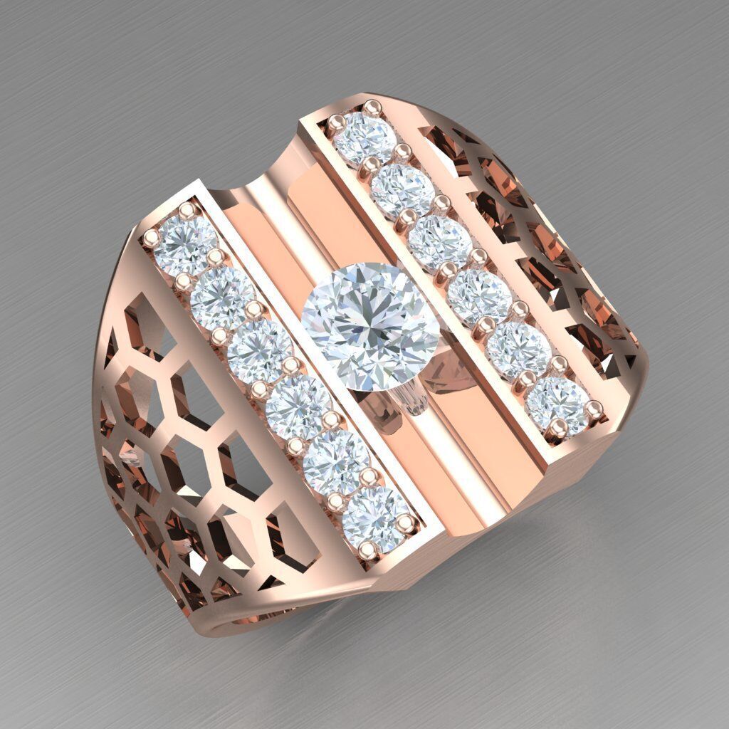 Top Trending Men Ring Designs 6MR010 3D print model_10