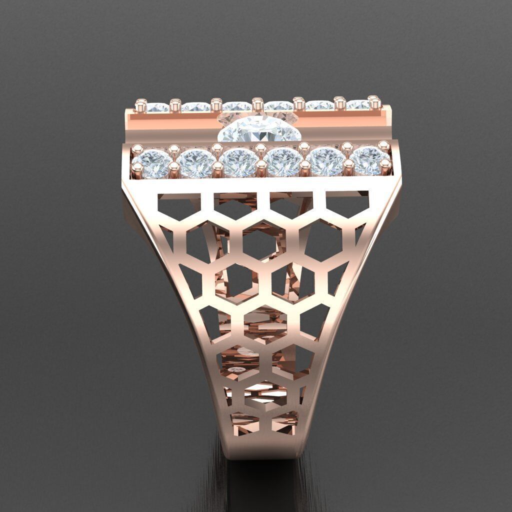 Top Trending Men Ring Designs 6MR010 3D print model_12