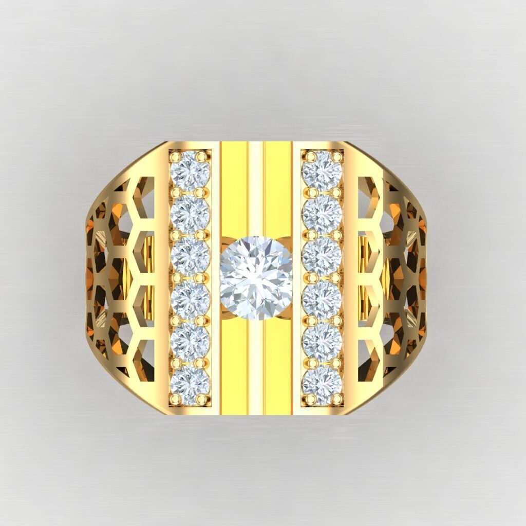 Top Trending Men Ring Designs 6MR010 3D print model_9