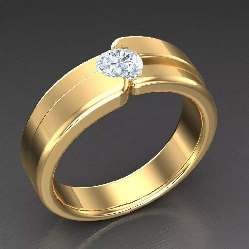 Top Trending Men Ring Designs 6MR009 3D print model_0