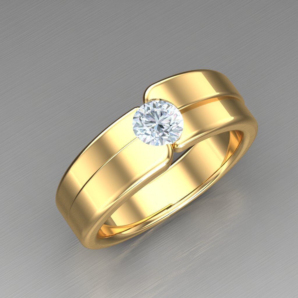 Top Trending Men Ring Designs 6MR009 3D print model_11