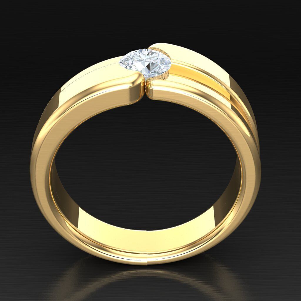 Top Trending Men Ring Designs 6MR009 3D print model_5