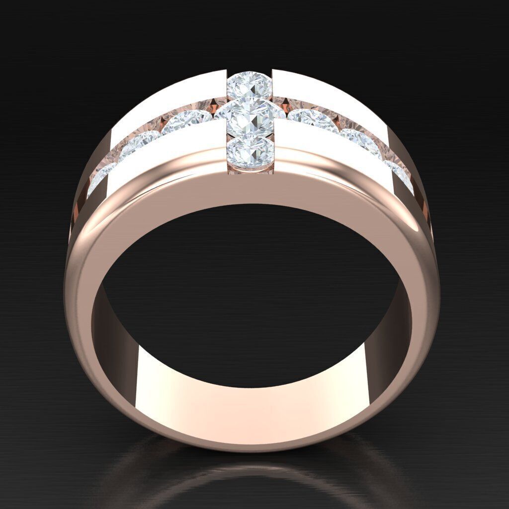 Top Trending Men Ring Designs 6MR008 3D print model_4