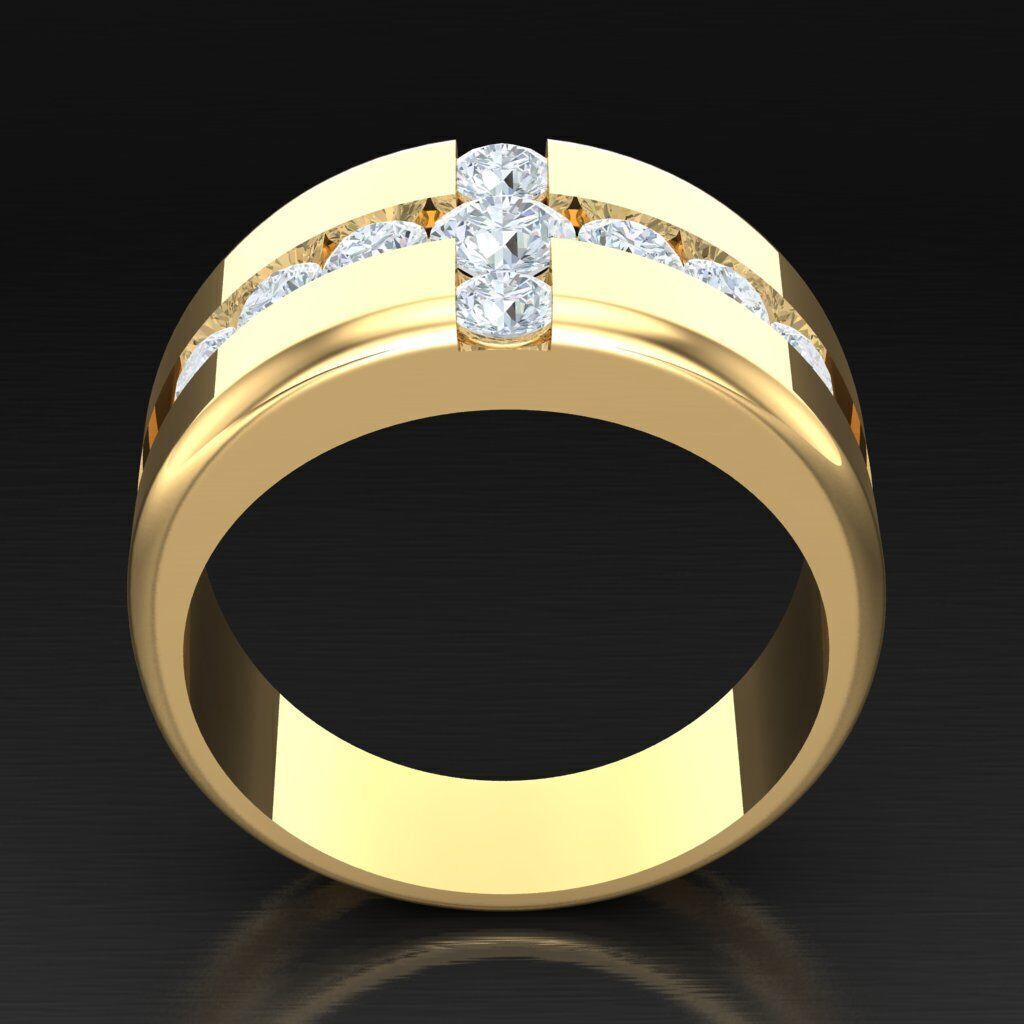 Top Trending Men Ring Designs 6MR008 3D print model_5