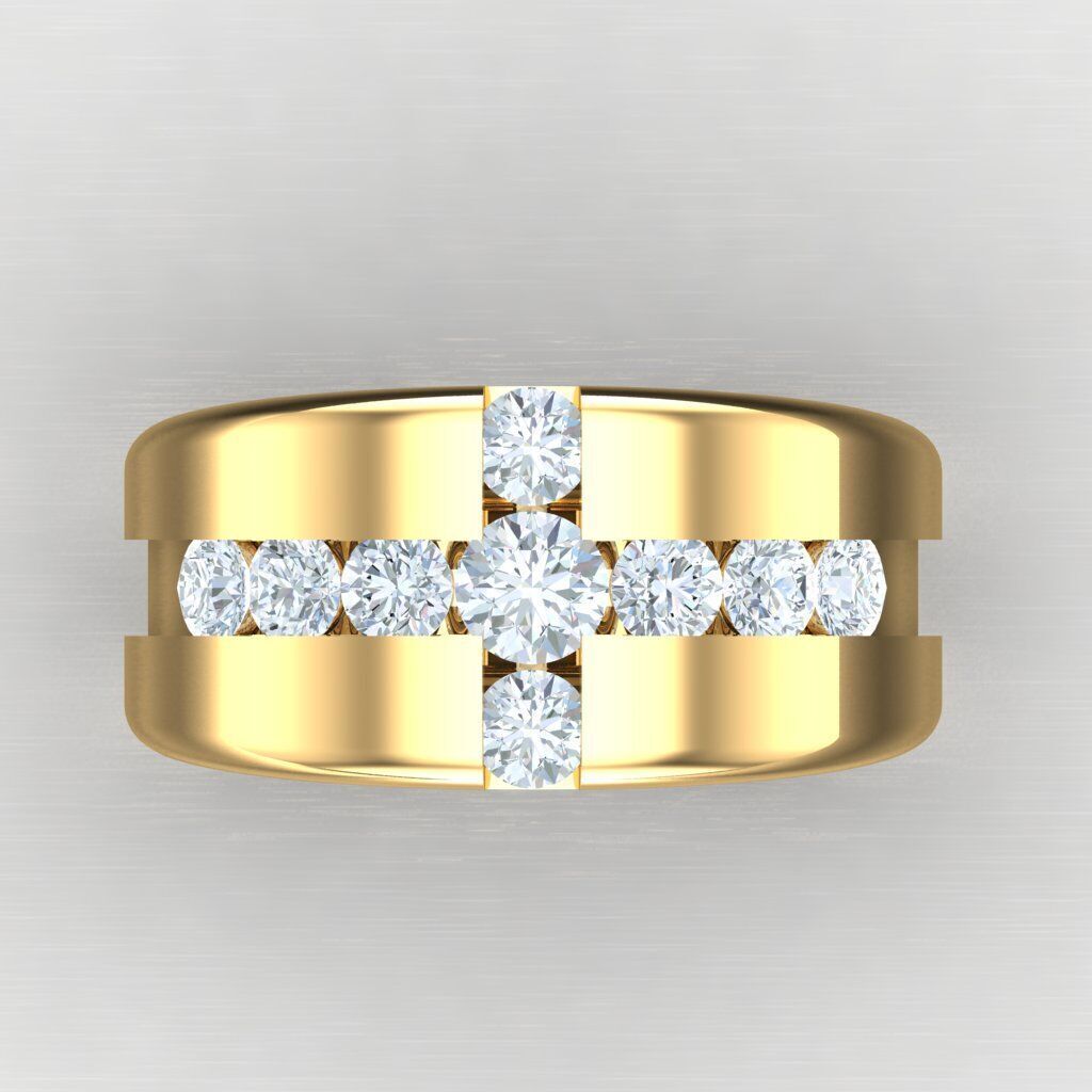 Top Trending Men Ring Designs 6MR008 3D print model_9